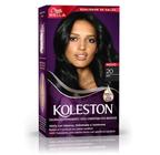 Tinta de cabelo koleston preto azulado n 28