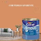 Tinta de Parede Acrílica Coral Renova Cor Laranja 800ml Lavável Premium Antimofo