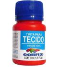 Tinta De Tecido 37 Ml Corfix - Vermelho Vivo