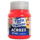 Tinta De Tecido Acrilex 37 Ml Vermelho Natal