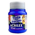 Tinta de tecido Acrilex azul cerúleo 568 37ml