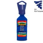 Tinta Dim Brilliant 35ml 3D Relevo Azul Turquesa Acrilex 501 - ACRILEX - ARTISTICO