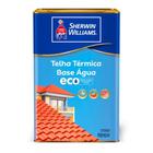 Tinta eco telha termico lata - sherwin-williams - branco - kit c/ 18 lts.