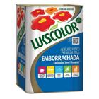 Tinta Emborrachada Acrílica Lukscolor Fosco Branco 18L