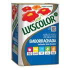 Tinta Emborrachada Acrílica Lukscolor Fosco Branco 18L