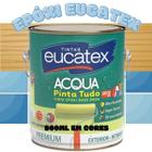 TINTA EPÓXI PARA COZINHAS, BANHEIROS, VIDROS, CERÂMICAS, PASTILHAS E PISOS 800ml - EUCATEX