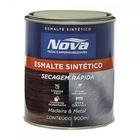 Tinta Esmalte. 1/4 (900ml) Sintetico Nova Preto