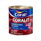 Tinta Esmalte Coral Ultra Resistência Coralit Preto 225ml