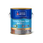 Tinta Esmalte Eco Base Água Acetinado 900ml Cor Preto - Sherwin Williams