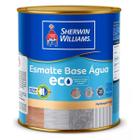 Tinta esmalte eco base água acetinado branco 900ml metalatex sw