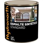 Tinta Esmalte Hydronorth Standard Brilhante Para Metais E Madeiras 900Ml Cinza Escuro