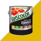 Tinta esmalte lukscolor alto brilho 3600ml amarelo