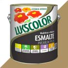 Tinta esmalte lukscolor alto brilho 3600ml camurca