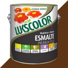 Tinta esmalte lukscolor alto brilho 3600ml conhaque