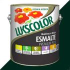 Tinta esmalte lukscolor alto brilho 3600ml verde colonial