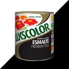 Tinta esmalte lukscolor fosco 900ml preto