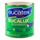 Tinta Esmalte Premium Eucatex Cor Alumínio Brilhante Resistente Madeira Metal Alta Qualidade 900ml