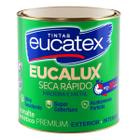 Tinta Esmalte Premium Eucatex Cor Marrom Brilhante Resistente Madeira Metal Alta Qualidade 900ml