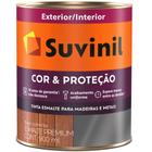 Tinta Esmalte Sintético Cor e Proteção Fosco para Madeira e Metal 900ml Preto - 53403633 - SUVINIL