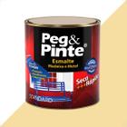 Tinta esmalte sintetico eucatex 900ml marfim brilhante peg pinte