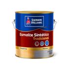Tinta Esmalte Tradicional Fosco 3,6L Cor Preto - Sherwin Williams - 000393