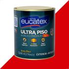 Tinta eucatex ultra piso 900ml vermelho seguranca acrilico premium