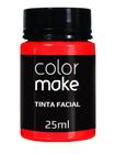 Tinta Facial Liquida Pote 25 ml Vermelha