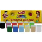 Tinta Guache 015ML 12 Cores - Radex