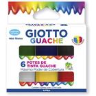 Tinta Guache 15ml Com 6 Cores - Giotto