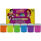 Tinta Guache 15ML Neon Asuper 6 Cores Fluorescentes - Radex