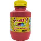 Tinta Guache 250ML Vermelho (7897254136981) - Radex