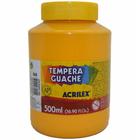 Tinta guache 500 ml 505 amarelo ouro / un / acrilex