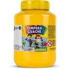 Tinta guache 500ml amarelo ouro acrilex