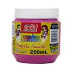 Tinta Guache Escolar Rosa Radex 250ml