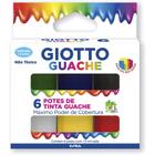 Tinta Guache Giotto Tempera 6 Cores