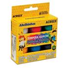 Tinta Guache Metallic 06 Cores 15ml Acrilex - ACRILEX - ESCOLAR