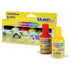 Tinta Guache Pincel 18ml 6 Cores - Acrilex