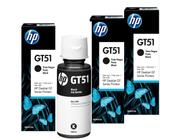 Tinta HP gt51  kit com 4 GARRAFAS para HP 5800 5810 5820 gt5822 