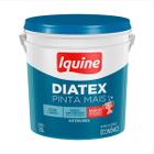 Tinta Látex Econômica Branco Neve aveludado 3,6L Diatex Pinta Mais Iquine