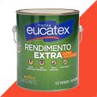 Tinta latex eucatex rendimento extra vermelho cardinal 3600ml