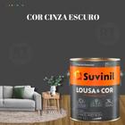 Tinta Lousa Suvinil 3,2l Para Parede Metal e Madeira Cor Preto Absoluto/ Azul Del Rey/ Cinza Chumbo.