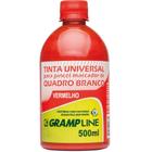 Tinta Marcador Quadro Branco Reabastecedor 500ML Vermelho 1 - Gramp Line