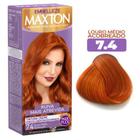 Tinta Maxton Ruiva +Atrevida Louro Médio Acobreado 7.4