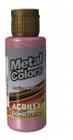 Tinta Metal Colors ROSE GOLD 499 ACRILEX - 60ml