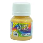 Tinta Multi Decor 40 Ml Ouro Artesanato Gato Preto