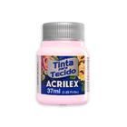 Tinta p/ Tecido Fosca 37ml Rosa Candy 635 Acrilex - ACRILEX - ARTISTICO