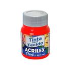 Tinta p/ Tecido Fosca 37ml Vermelho Fogo 507 Acrilex - ACRILEX - ARTISTICO