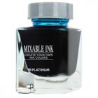 Tinta Para Caneta Tinteiro Platinum Miscível 20ml Aqua Blue