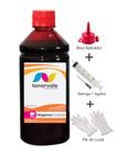 Tinta Para Canon MG6210 CLI-125 Magenta 250ml Linha Platinum - Toner Vale