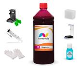 Tinta Para Canon MP210 CL-31 Magenta 1 Litro Linha Platinum